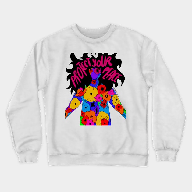 Protect your Peace Crewneck Sweatshirt by TheLoveSomeDove